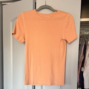 Everlane Pima Micro-Rib Crew Tee